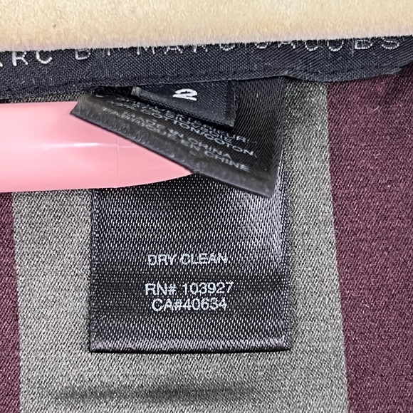 Marc By Marc Jacobs, Mini Dress, Size:2, EUC, Eggplant/Avocado 🥑 - Picture 4 of 9